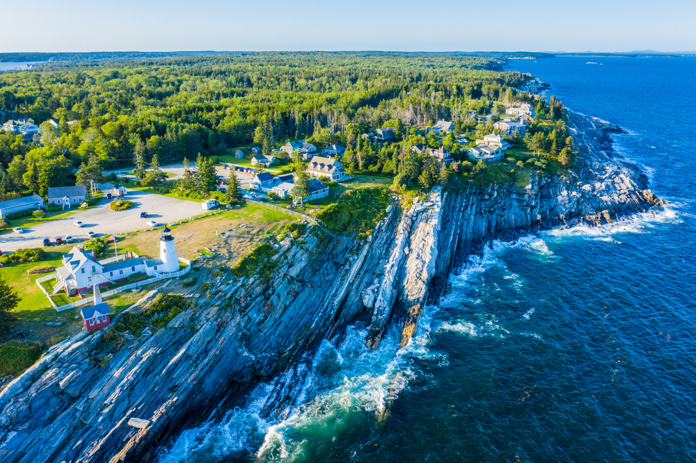 The Pemaquid Point Lighthouse
